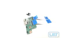 HP Chromebook X360 11 G1 EE Media Buttons USB Board With Cable (928082-001)