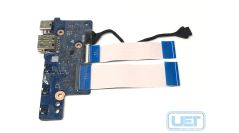 HP Chromebook X360 11 G2 EE USB Board With Cable (L53195-001) USB-C Port