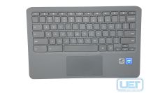 HP Chromebook 11 G7 EE Palmrest -L52573-001 w/ touchpad