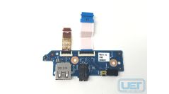 HP Probook X360 11 G5 EE -Audio Power Button USB Board with Cable -L84410-001